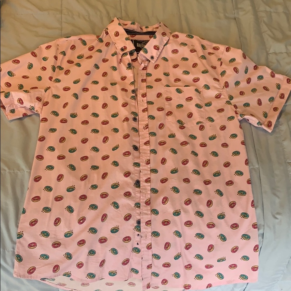 Donut Hawaiian Button Down